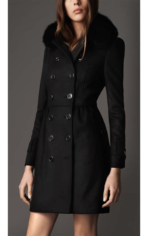 trench burberry femme noir|Burberry trench women.